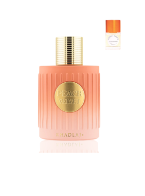 Peach Velvet by Khadlaj (Limited Stock)