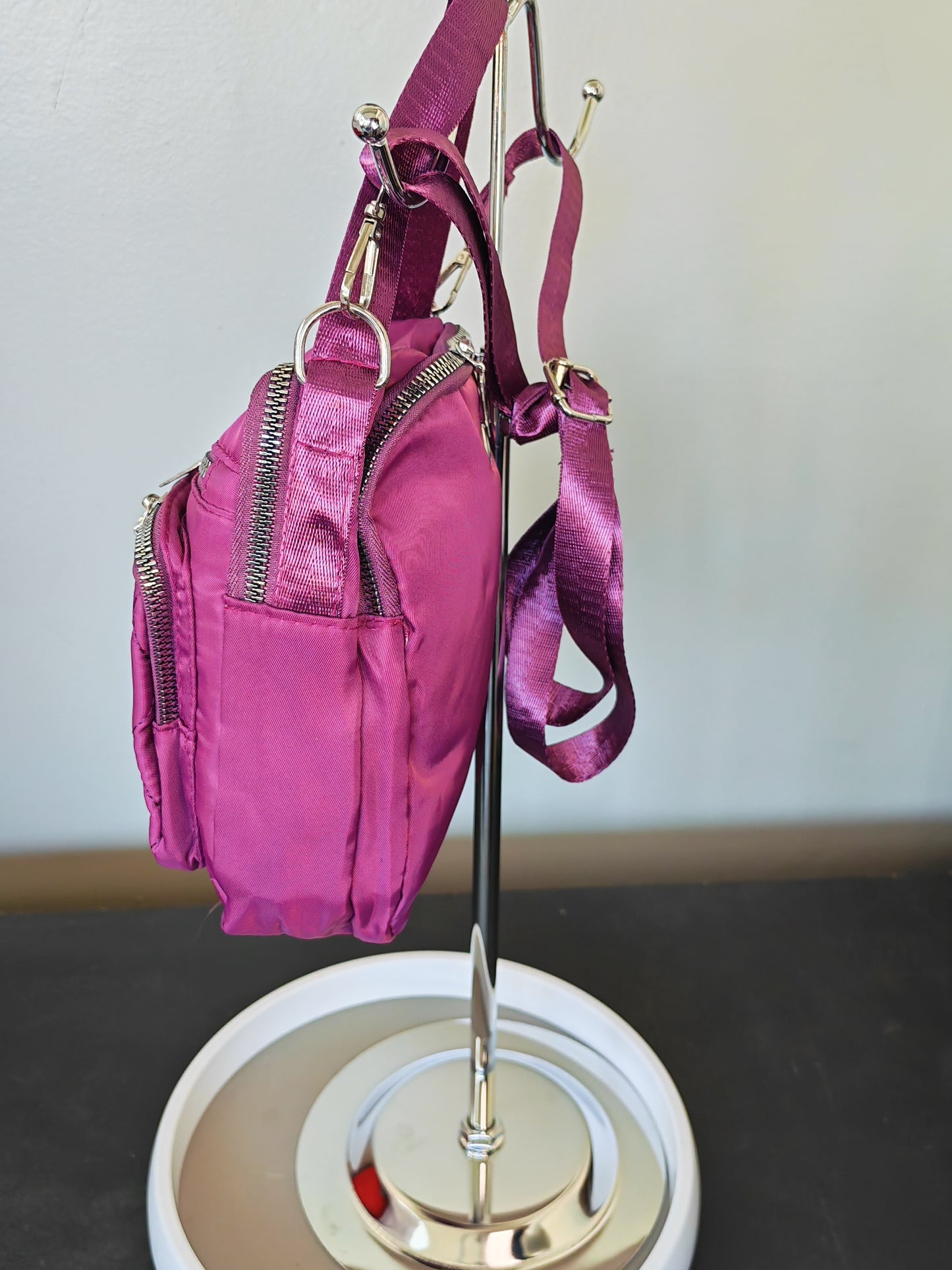 3 Zip Padded Sling bag