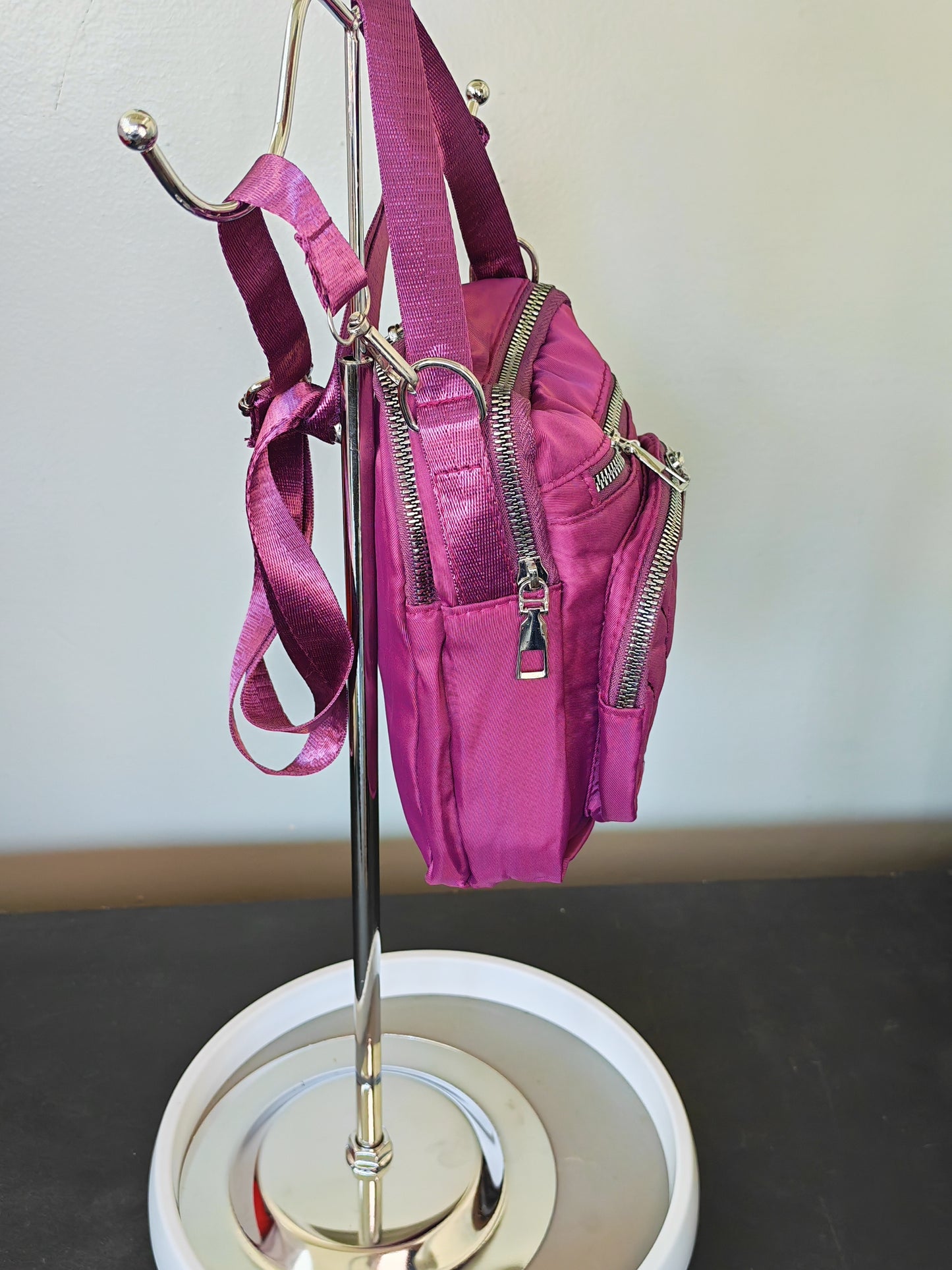 3 Zip Padded Sling bag
