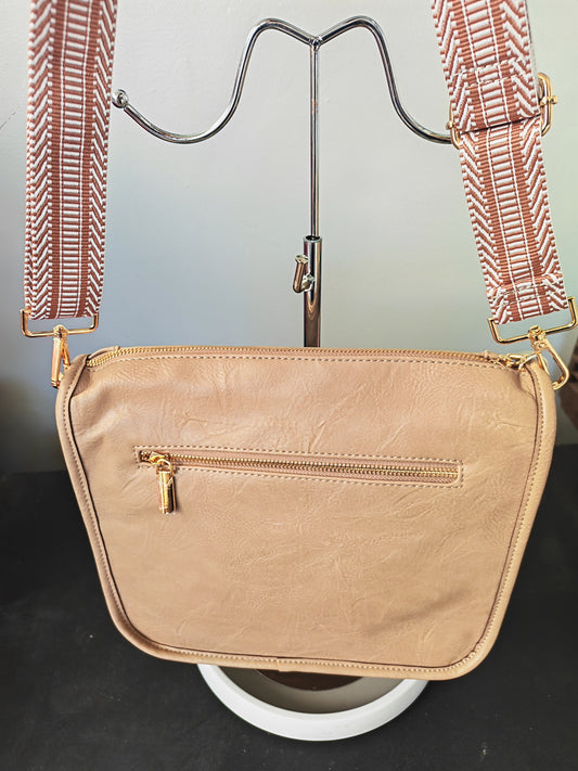 Ladies sling bag - Caramel