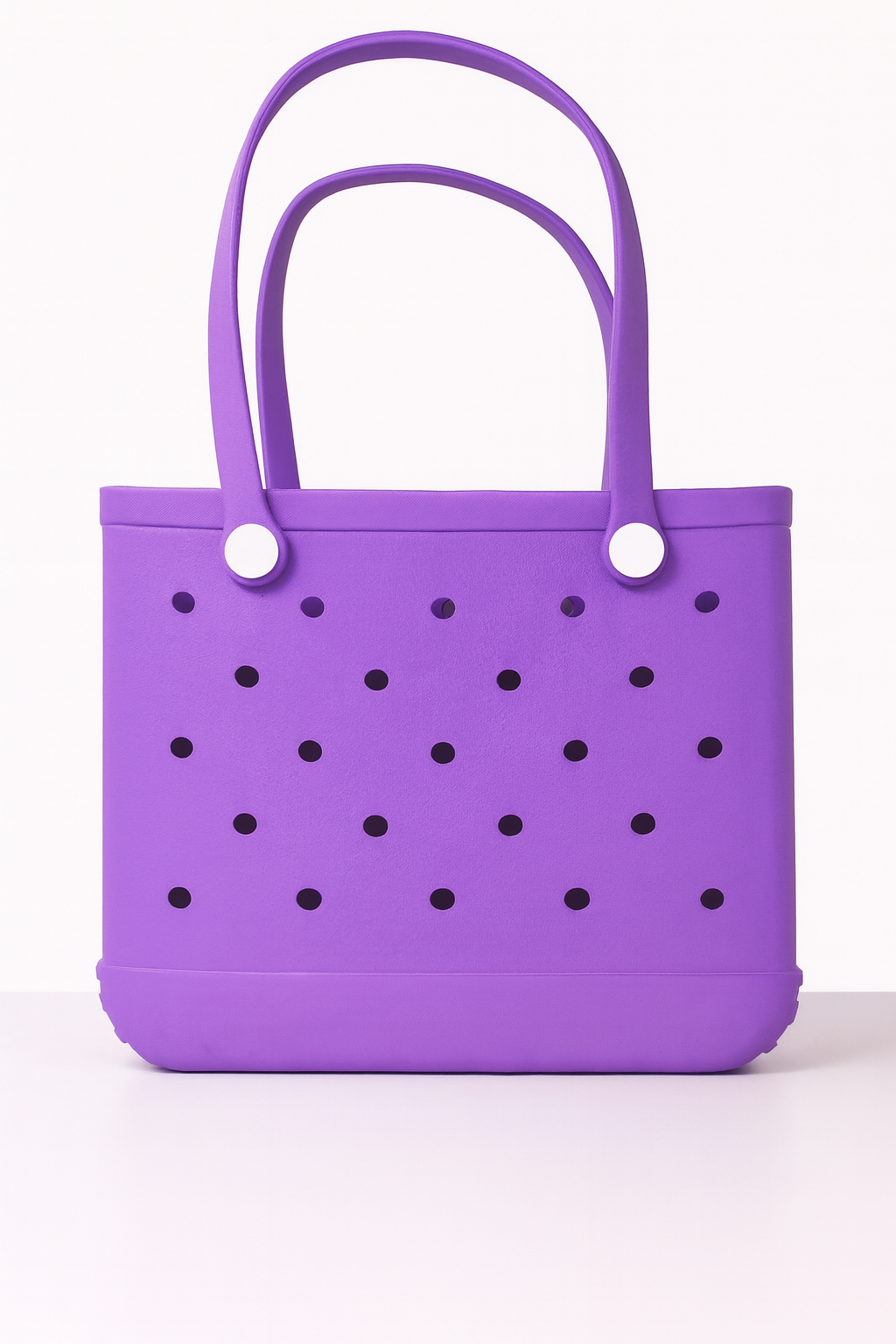 Beach Bag Purple - Large tote (incl Bag Charms)